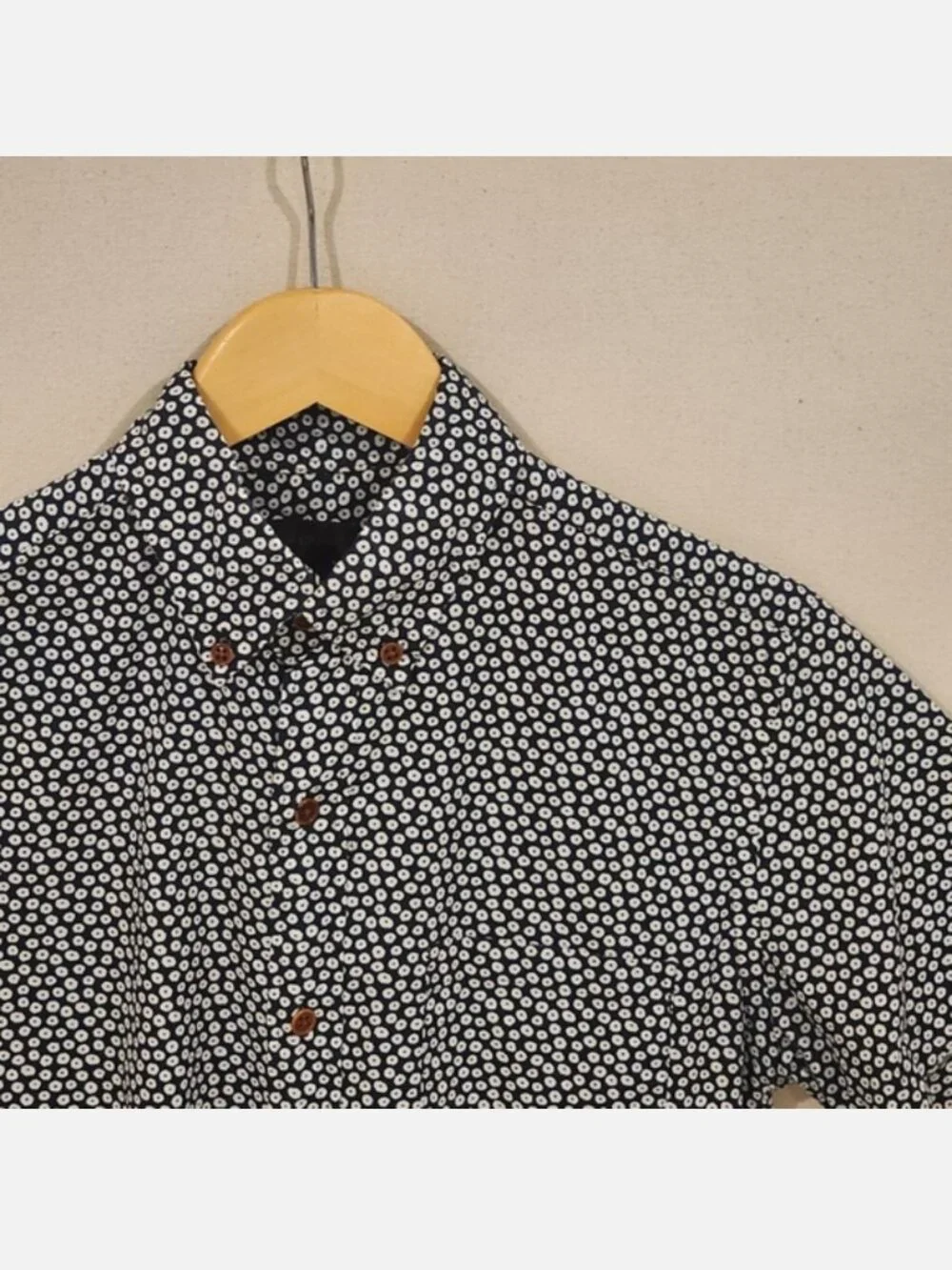 J. Crew Floral Print Short Sleeve Button Down XS